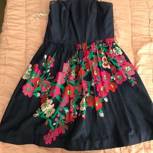 Lilly Pulitzer strapless dress